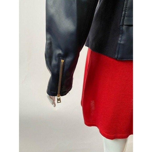 Andrew Marc New York Womens Jacket Blue Full Zip - Picture 3 of 12